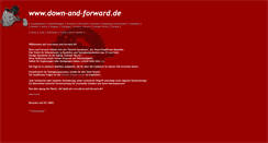 Desktop Screenshot of down-and-forward.de